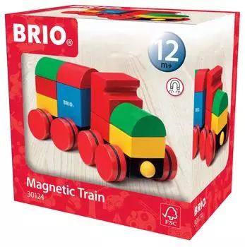 Магнитный штабелирующий поезд BRIO 30124