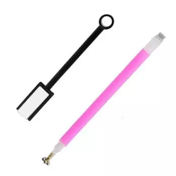 Магнитный штамп для ногтей May Brown Jewel, 2 вида, разные цвета, 1 набор