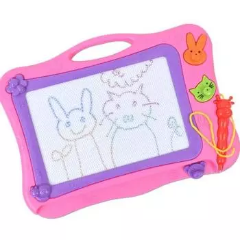 Магнитный штамп с изображением животных Oz Toy Sketch 824B, розовый, популярные корейские игрушки