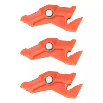 Магнитный штатив для кемпинговой плиты, кронштейн для газового баллона для походов (оранжевый) QD