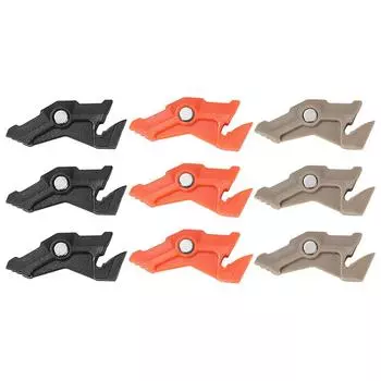 Магнитный штатив для кемпинговой плиты, кронштейн для газового баллона для походов (черный)