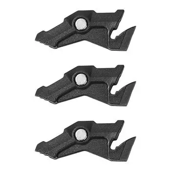 Магнитный штатив для кемпинговой плиты, кронштейн для газового баллона для походов (черный) КДЕ