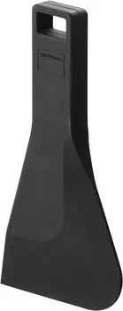 Магнитный силиконовый скребок Yamazaki Jitsugyo 6359, черный, Ш7 x Г1 x В15 см, кухонные принадлежности, лопатка для готовки, уборки, кухни, прибл.