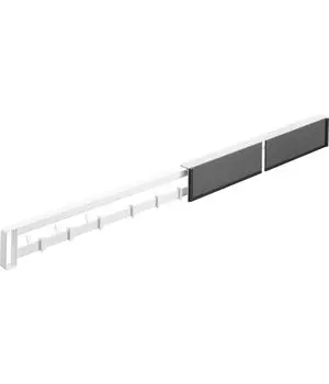 Магнитный скрытый боковой крючок для холодильника Yamazaki Jitsugyo, белый x D45 83 x Tower Hide Storage Hanging Storage Tool Hook Hook Bar 1861 Body белый