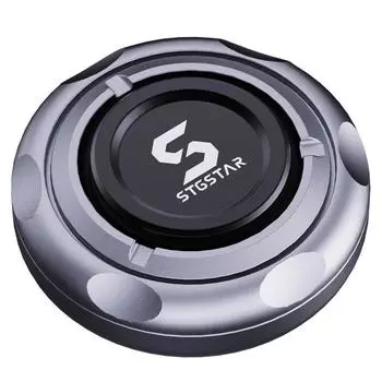 Магнитный слайдер-антистресс EDC для взрослых, игрушки-фиджет, металлический спиннер, трещотка, тактильная монета для снятия беспокойства чёрный