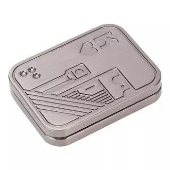 Магнитный слайдер игрушка металлический взрослый офис СДВГ аутизм тревожность снятие стресса толкающий слайдер сенсорная игрушка