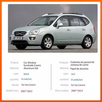 Магнитный солнцезащитный козырек для Kia Carens UN Rondo 2007~2013 2008 2009 Крыша, лобовое стекло, шторка, окно, солнцезащитный козырек, крышка люка, аксессуары 2007-2013