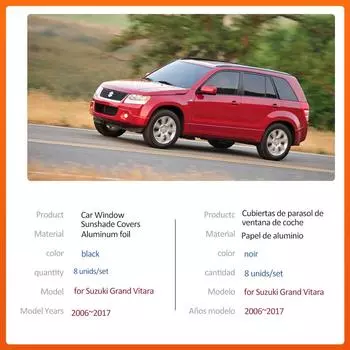 Магнитный солнцезащитный козырек для Suzuki Grand Vitara JT Escudo Nomade 2006~2017, шторка на лобовое стекло, солнцезащитный козырек, аксессуары 2006-2017