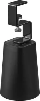 Магнитный стакан Yamazaki Jitsugyo для туалета под шкафом, черный, в целом, при хранении: Ш7 x Г7 x В17 см, плавающий стакан для хранения в башне, 1738 чёрный