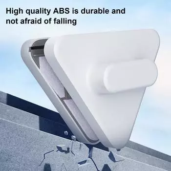 Магнитный стеклоочиститель Yousheng Эргономичный дизайн Треугольный магнитный очиститель лобового стекла Инструмент для замены Аксессуары для протирки стекла белый