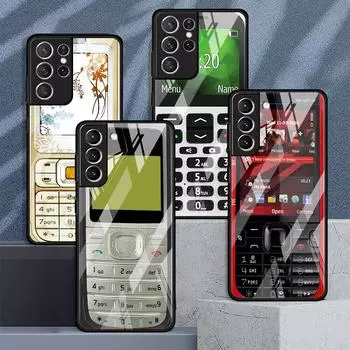 Магнитный стеклянный чехол для кассеты с радио для Samsung Galaxy S22 S20 FE S21 Plus, чехол для телефона S10 5G S9 Note 20 Ultra 10 Lite Shell Samsung S22 Ultra 5G