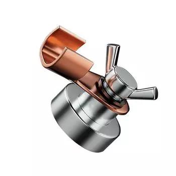 Магнитный сварочный зажим-поддержка Инструмент Подходит для надежного соединения на металлических поверхностях Эффективное заземление в любом месте 300A