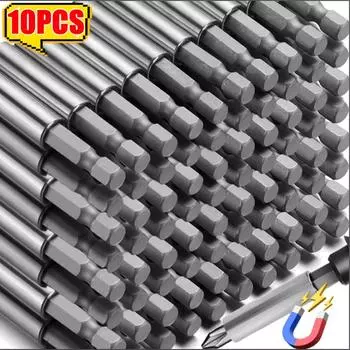 Магнитный удлинитель для отвертки Электрическая отвертка Шестигранный хвостовик Адаптер для дрели Шатун Держатель бит для отвертки Аксессуары