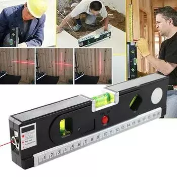 Магнитный уровень. Точные измерения. Компактный размер. Портативный. Широко используемый. Пузырьковый уровень. Трубка с метрическими линейками. A