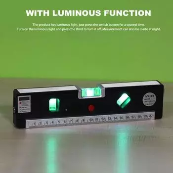 Магнитный уровень Yousheng, точные измерения, компактный размер, портативный, широко используемый, пузырьковый уровень с метрическими линейками