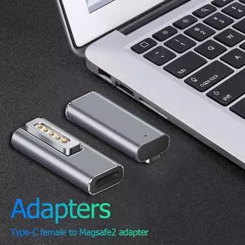 Магнитный USB-адаптер PD Type C для MacBook Pro Fast Charge Converter AU