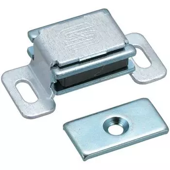 Магнитный замок TRUSCO алюминиевый TSM-40 серебряный