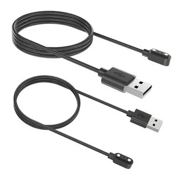 Магнитный зарядный кабель с защитой от перенапряжения USB-кабель для зарядки смарт-часов для HAYLOU Watch 2 Pro(LS02 Про)/Солар Лайт 60CM