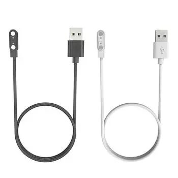 Магнитный зарядный провод, безопасный USB-заменитель для Kieslect Kr Pro/Kr/Lora 2/Lora чёрный