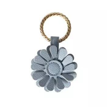 Магнитный зажим для шляпы в виде цветка Свободные руки Сумка Рюкзак Сумка для ручной клади Багаж Подвесной Держатель для кепки из искусственной кожи Необходимые вещи для отпуска и путешествий синий