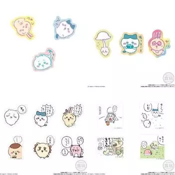 Магниты BANDAI Chikawa Chara, 14 шт., КОРОБКА (конфетная игрушка)