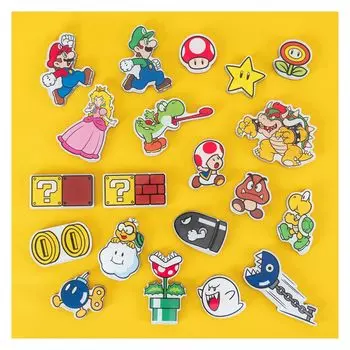 Магниты BANDAI Super Mario Character Candy Gum [Перепродажа] (14 штук) Игрушка/Жевание (Супер Марио)