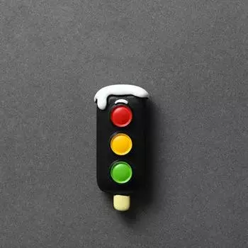 Магниты на холодильник Дорожные знаки для автомобиля Креативные украшения для холодильника Мультяшные DIY Аксессуары для детского развития