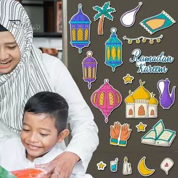 Магниты на холодильник ПВХ Холодильник Наклейка на холодильник Аксессуары для кухни Офис Доска Шкаф Посудомоечная машина Шкафчик Украшения D