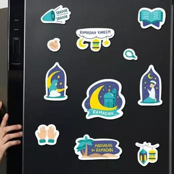 Магниты на холодильник ПВХ Холодильник Наклейка на холодильник Аксессуары для кухни Офис Доска Шкаф Посудомоечная машина Шкафчик Украшения D