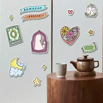 Магниты на холодильник ПВХ Холодильник Наклейка на холодильник Аксессуары для кухни Офис Доска Шкаф для посудомоечной машины Шкафчик