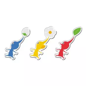 Магниты с героями BANDAI Pikmin Candy Gum [перепродажа] (14 штук) Игрушка/Жевание (Пикмин)