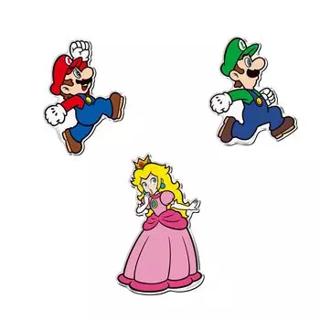 Магниты с героями Супер Марио, конфеты, жвачка (14 штук) Игрушка/Жевание (Супер Марио)