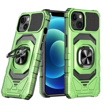 Magsafe Hybrid Heavy Duty Armor Case для iPhone 16 Pro Max 15 14 13 Plus Otter Case Box с держателем и подставкой Len Protective Kickstand Cover iPhone 16 ProMax чёрный