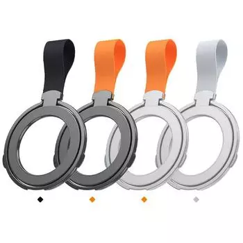 Magsafe Metal Сильный магнитный держатель для телефона с вращающимся на 360° складным кольцом, портативный универсальный настольный креативный держатель для телефона