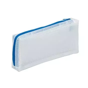 Magx Mesh Case with Gusset Pen Case Transparent MMCL-PC
