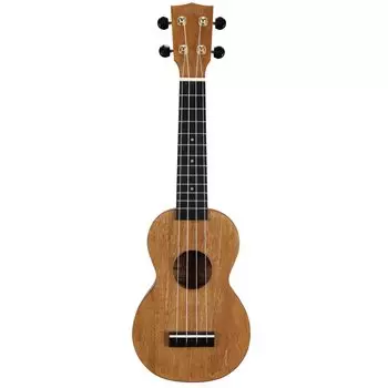 MAHALO Soprano Ukulele SLIMLINE Series Weight 280g MS1 TBR Brown Approx.