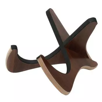 MAHALO X-Shaped Wooden Ukulele Stand US-02