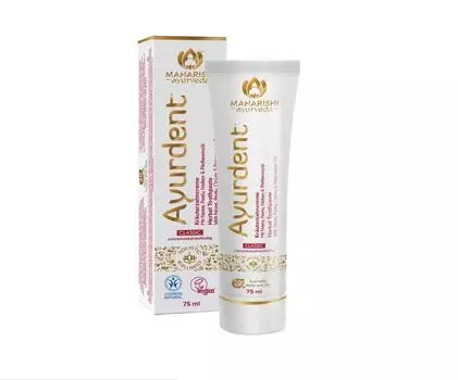 Махариши Аюрведа Аюрдент Классическая аюрведическая травяная зубная паста - полностью натуральная 75 мл
