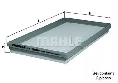 MAHLE Воздушный фильтр Benz A1560940504 LX3594/S