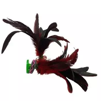 Маховик перо волан ногой удар ногой волан для физических упражнений для взрослых красный