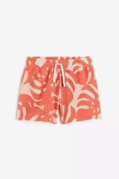 Махровые шорты с рисунком