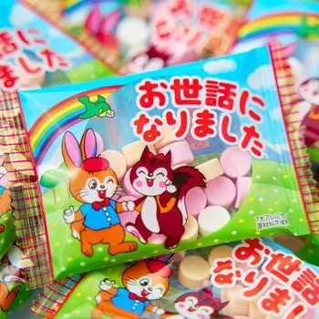 Mai Gum Kobo Cuppy Ramune кусочки 600 г поштучно Конфеты на пенсию Спасибо за помощь Маленький подарок Конфеты Ramune Спасибо за подарок Индивидуально