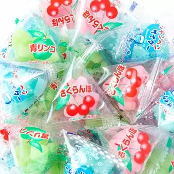 Mai Gum Kobo Sakuranbo Mochi виды, ассорти в бутылках, 500 г 66 Dagashi Gummy Коммерческие конфеты Сакуранбо Mochi Yoshimatsu в индивидуальной упаковке (3 / / /