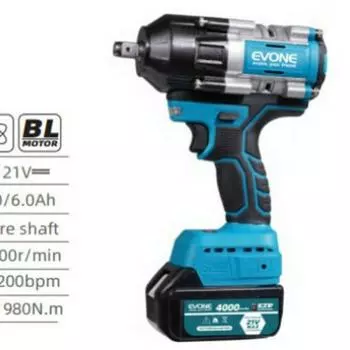 Maidenbao 800 Нм Высокомоментный Бесщеточный Электрический Гайковерт для Строительных Лесов, Плотницких Работ, Авторемонта и Универсального Обслуживания Шин Bare Machine 800N Torque