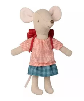 Maileg School Sister Мышь Мышь/Большая