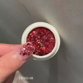 Maillard Блестящие Смешанные Блестки для Ногтей УФ Гель Акрил Осень Зима Популярные Хлопья Маникюрные Советы Шармы для Женщин Девушек DIY