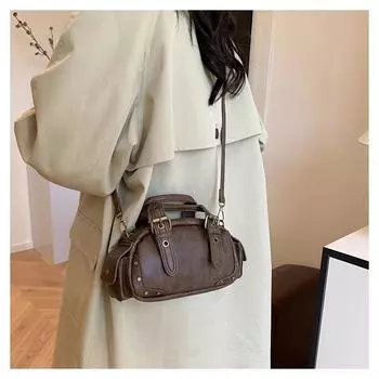 Maillard-Boston женская сумка ретро мотоциклетная сумка универсальная мини-сумка сумка через плечо ручная сумка