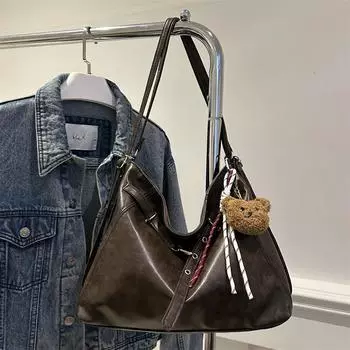 Maillard многофункциональная сумка через плечо женская осень 2025 ретро рюкзак сумка через плечо большая вместимость сумка через плечо