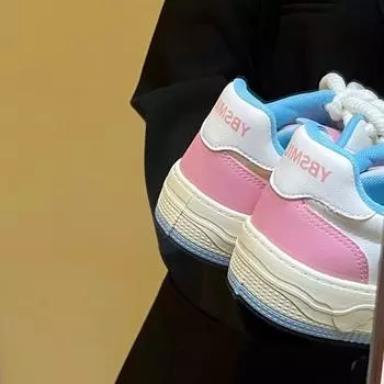 Maillard niche non-collision shoes women s versatile student Korean casual board shoes 2024 new original little white shoes 35 бежевый