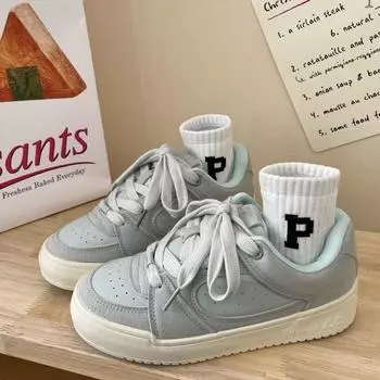 Туфли Майяра, модные женские, универсальные, на платформе, маленькие белые туфли, нишевые туфли, повседневная обувь 35 слоновая кость